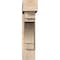 Ekena Millwork Merced Block Smooth Bracket w/ Offset Brace, Douglas Fir, 7 1/2"W x 32"D x 32"H BKT0806X32X32MRC05SDF - alternate 4